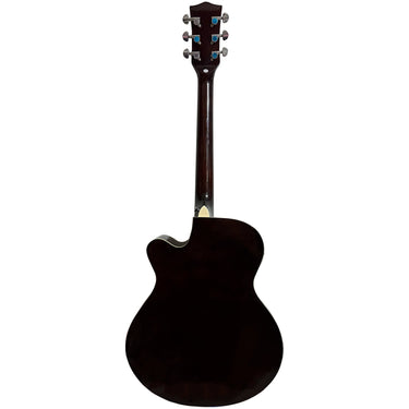 Guitarra Acustica Bamboo Ga-40-sb-q-ar Sunburst Con Funda 40 Pulgadas